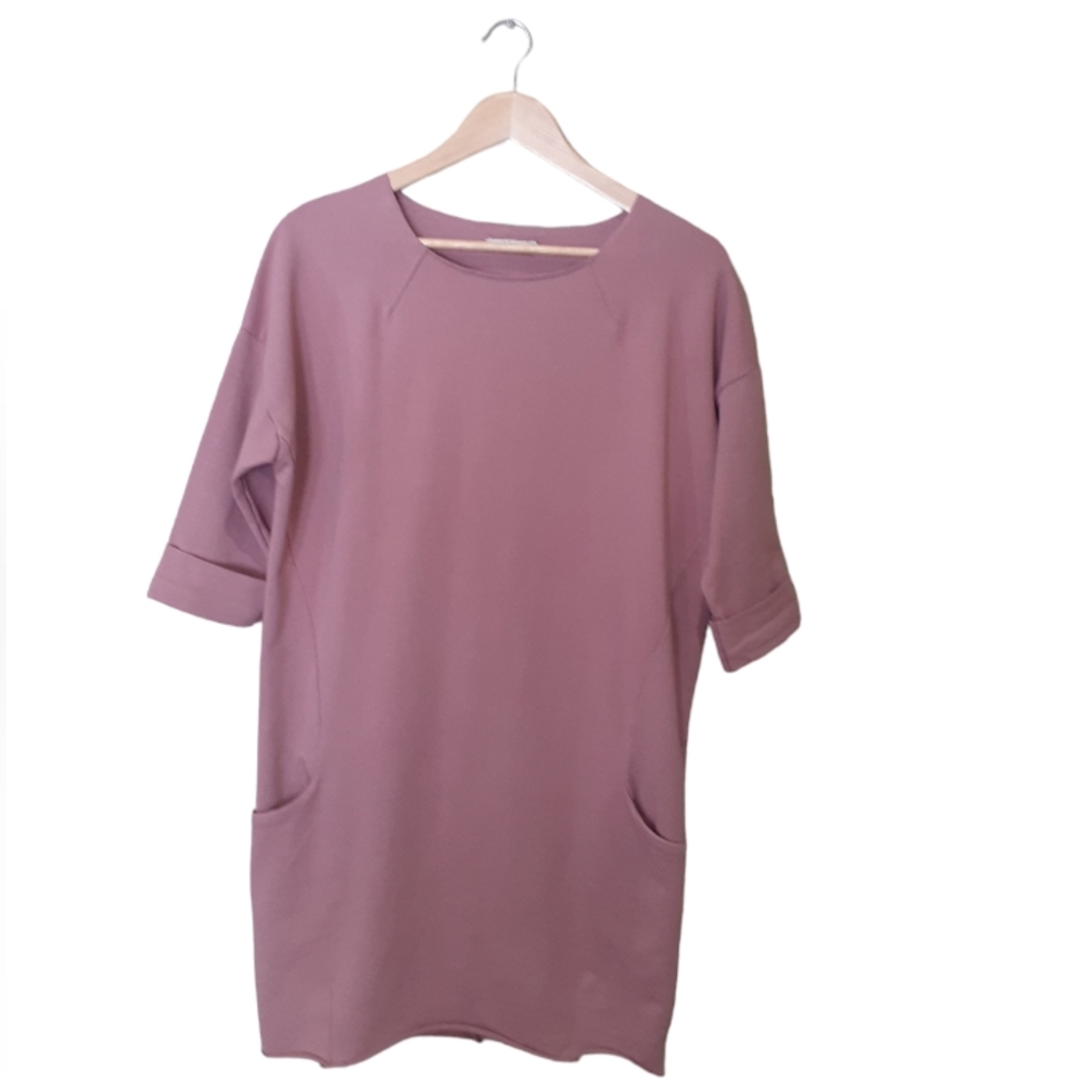 Wi & Co Italy Women's Tunic / Sweater Dress Pink Small